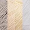 image:imageJubileeYarn Baby Soft Bamboo Cotton Yarn  50gSkein  Shades of Green  4 SkeinsShades of White