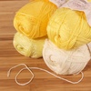 image:imageJubileeYarn Baby Soft Bamboo Cotton Yarn  50gSkein  Shades of Green  4 SkeinsShades of Yellow