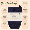 image:imageJubileeYarn Baby Soft Bamboo Cotton Yarn  50gSkein  Shades of Green  4 SkeinsVariety Pack