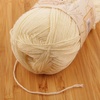 image:imageJubileeYarn Baby Soft Bamboo Cotton Yarn  50gSkein  Watermelon  4 Skeins212 Almond Milk
