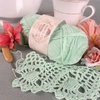 image:imageJubileeYarn Baby Soft Bamboo Cotton Yarn  50gSkein  Watermelon  4 Skeins212 Almond Milk