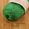 image:imageJubileeYarn Baby Soft Bamboo Cotton Yarn  50gSkein  Watermelon  4 Skeins3204 Shamrock Green