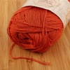 image:imageJubileeYarn Baby Soft Bamboo Cotton Yarn  50gSkein  Watermelon  4 Skeins3407 Burnt Orange