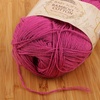 image:imageJubileeYarn Baby Soft Bamboo Cotton Yarn  50gSkein  Watermelon  4 Skeins402 Vermillion City