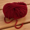 image:imageJubileeYarn Bamboo Cotton Chunky Yarn  100gBall  Almond Milk  2 Balls216 Red Hot Red