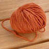 image:imageJubileeYarn Bamboo Cotton Chunky Yarn  100gBall  Almond Milk  2 Balls3407 Burnt Orange