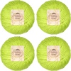 image:imageJubileeYarn Bamboo Cotton Chunky Yarn  100gBall  Primrose Pink  4 Balls406 Avocado