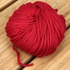 image:imageJubileeYarn Bamboo Cotton Chunky Yarn  100gBall  Primrose Pink  4 Balls410 Carmine Red