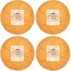 image:imageJubileeYarn Bamboo Cotton Chunky Yarn  100gBall  Primrose Pink  4 Balls412 Summer Sun