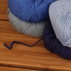 image:imageJubileeYarn Bamboo Cotton Chunky Yarn  100gBall  Shades of Blue  4 BallsShades of Blue