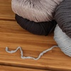 image:imageJubileeYarn Bamboo Cotton Chunky Yarn  100gBall  Shades of Blue  4 BallsShades of Grey