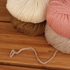image:imageJubileeYarn Bamboo Cotton Chunky Yarn  100gBall  Shades of Blue  4 BallsShades of Neutral Tones