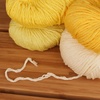 image:imageJubileeYarn Bamboo Cotton Chunky Yarn  100gBall  Shades of Blue  4 BallsShades of Yellow