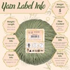 image:imageJubileeYarn Bamboo Cotton Chunky Yarn  100gBall  Shades of Blue  4 BallsVariety Pack