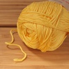 image:imageJubileeYarn Bamboo Cotton Sport Yarn  50gSkein  Daisy Yellow  4 Skeins