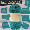 image:imageJubileeYarn Bamboo Cotton Sport Yarn  50gSkein  Lilacs  4 Skeins215 Sand Cliff Brown