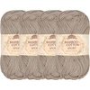 image:imageJubileeYarn Bamboo Cotton Sport Yarn  50gSkein  Lilacs  4 Skeins215 Sand Cliff Brown