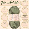 image:imageJubileeYarn Bamboo Cotton Sport Yarn  50gSkein  Lilacs  4 Skeins221 Caribbean Reef
