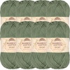 image:imageJubileeYarn Bamboo Cotton Sport Yarn  50gSkein  Lilacs  4 Skeins407 Burning Sage