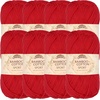 image:imageJubileeYarn Bamboo Cotton Sport Yarn  50gSkein  Lilacs  4 Skeins410 Carmine Red