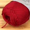 image:imageJubileeYarn Bamboo Cotton Sport Yarn  50gSkein  Lilacs  4 Skeins410 Carmine Red