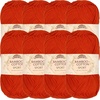 image:imageJubileeYarn Bamboo Cotton Sport Yarn  50gSkein  Lilacs  4 Skeins418 Cherry Red