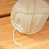 image:imageJubileeYarn Bamboo Cotton Sport Yarn  50gSkein  Red Hot Red  4 Skeins212 Almond Milk