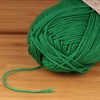 image:imageJubileeYarn Bamboo Cotton Sport Yarn  50gSkein  Red Hot Red  4 Skeins408 Pine Needle
