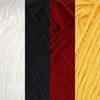 image:imageJubileeYarn Bamboo Cotton Sport Yarn  50gSkein  Shades of Purple  4 SkeinsShades of Contrast Colors