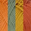 image:imageJubileeYarn Bamboo Cotton Sport Yarn  50gSkein  Shades of Purple  4 SkeinsShades of Earth