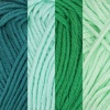 image:imageJubileeYarn Bamboo Cotton Sport Yarn  50gSkein  Shades of Purple  4 SkeinsShades of Green