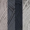 image:imageJubileeYarn Bamboo Cotton Sport Yarn  50gSkein  Shades of Purple  4 SkeinsShades of Grey