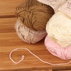 image:imageJubileeYarn Bamboo Cotton Sport Yarn  50gSkein  Shades of Purple  4 SkeinsShades of Neutral Tones