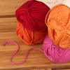 image:imageJubileeYarn Bamboo Cotton Sport Yarn  50gSkein  Shades of Purple  4 SkeinsShades of Orange