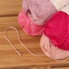 image:imageJubileeYarn Bamboo Cotton Sport Yarn  50gSkein  Shades of Purple  4 SkeinsShades of Pink