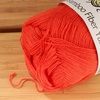 image:imageJubileeYarn Bamboo Dynasty Yarn  50gSkein Fingering Weight Bamboo Rayon  09 Cream  4 Skeins03 Tangelo Orange