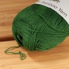 image:imageJubileeYarn Bamboo Dynasty Yarn  50gSkein Fingering Weight Bamboo Rayon  09 Cream  4 Skeins07 Kelly Green