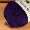 image:imageJubileeYarn Bamboo Dynasty Yarn  50gSkein Fingering Weight Bamboo Rayon  09 Cream  4 Skeins08 Prince Purple