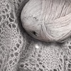 image:imageJubileeYarn Bamboo Dynasty Yarn  50gSkein Fingering Weight Bamboo Rayon  09 Cream  4 Skeins11 Baby Blue
