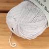 image:imageJubileeYarn Bamboo Dynasty Yarn  50gSkein Fingering Weight Bamboo Rayon  09 Cream  4 Skeins15 Platinum