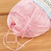 image:imageJubileeYarn Bamboo Dynasty Yarn  50gSkein Fingering Weight Bamboo Rayon  09 Cream  4 Skeins3305 Primrose Pink