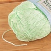 image:imageJubileeYarn Bamboo Dynasty Yarn  50gSkein Fingering Weight Bamboo Rayon  09 Cream  4 Skeins3503 Green Mint