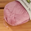 image:imageJubileeYarn Bamboo Dynasty Yarn  50gSkein Fingering Weight Bamboo Rayon  09 Cream  4 Skeins82 Victorian Pink