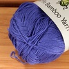 image:imageJubileeYarn Bamboo Dynasty Yarn  50gSkein Fingering Weight Bamboo Rayon  09 Cream  4 Skeins83 Royal Blue