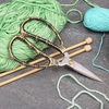 image:imageJubileeYarn Bamboo Stalk Embroidery Craft Scissors  Extra Large  1 PairLarge