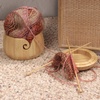 image:imageJubileeYarn Bamboo Yarn Bowl with Lid  Holder Knitting Crochet Accessories  Natural  1 BowlNatural