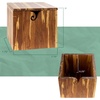 image:imageJubileeYarn Bamboo Yarn Bowl with Lid  Holder Knitting Crochet Accessories  Natural  1 BoxXL Tiger Stripe