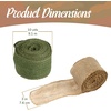 image:imageJubileeYarn Burlap Fabric Craft Ribbon Rolls  3 Inches Wide 10 Yards Long  Pumpkin  30 Rolls