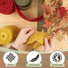 image:imageJubileeYarn Burlap Fabric Craft Ribbon Rolls  3 Inches Wide 10 Yards Long  Steel Blue  30 Rolls