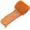 image:imageJubileeYarn Burlap Jute Craft Ribbon  3 x 10 Yards  Pumpkin  3 RollsOrange